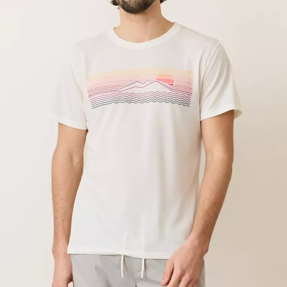 NWT Marine Layer SS Recycled Sport Graphic Tee, Summer 2023, Men's sz L